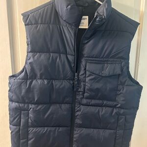 Navy Puffer Vest